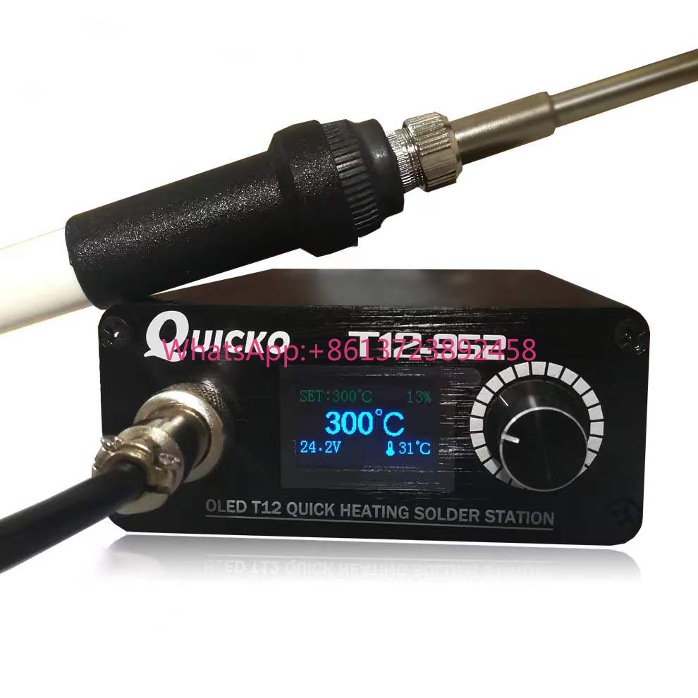 T12 Soldering Station Oled - Estação de soldagem T12-952 com aquecimento