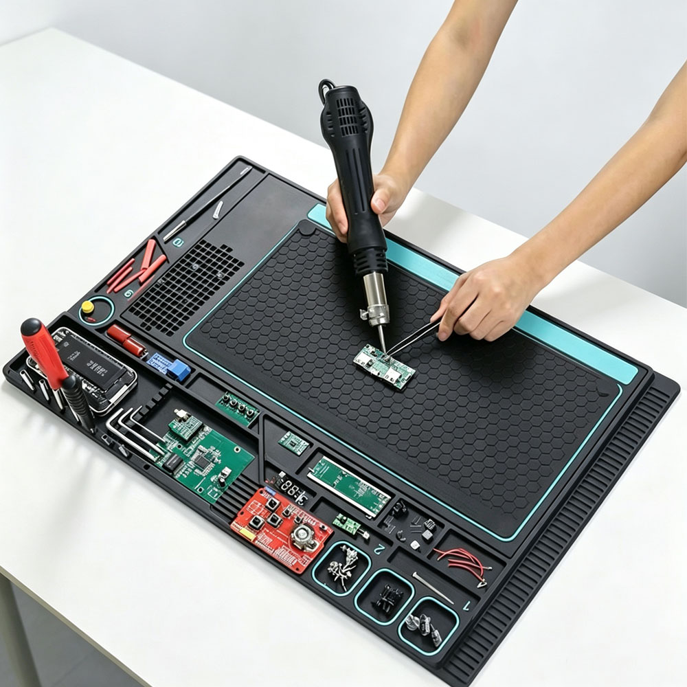 Infrared Bga Rework Station - Tapete de Silicone Multifuncional para Reparos