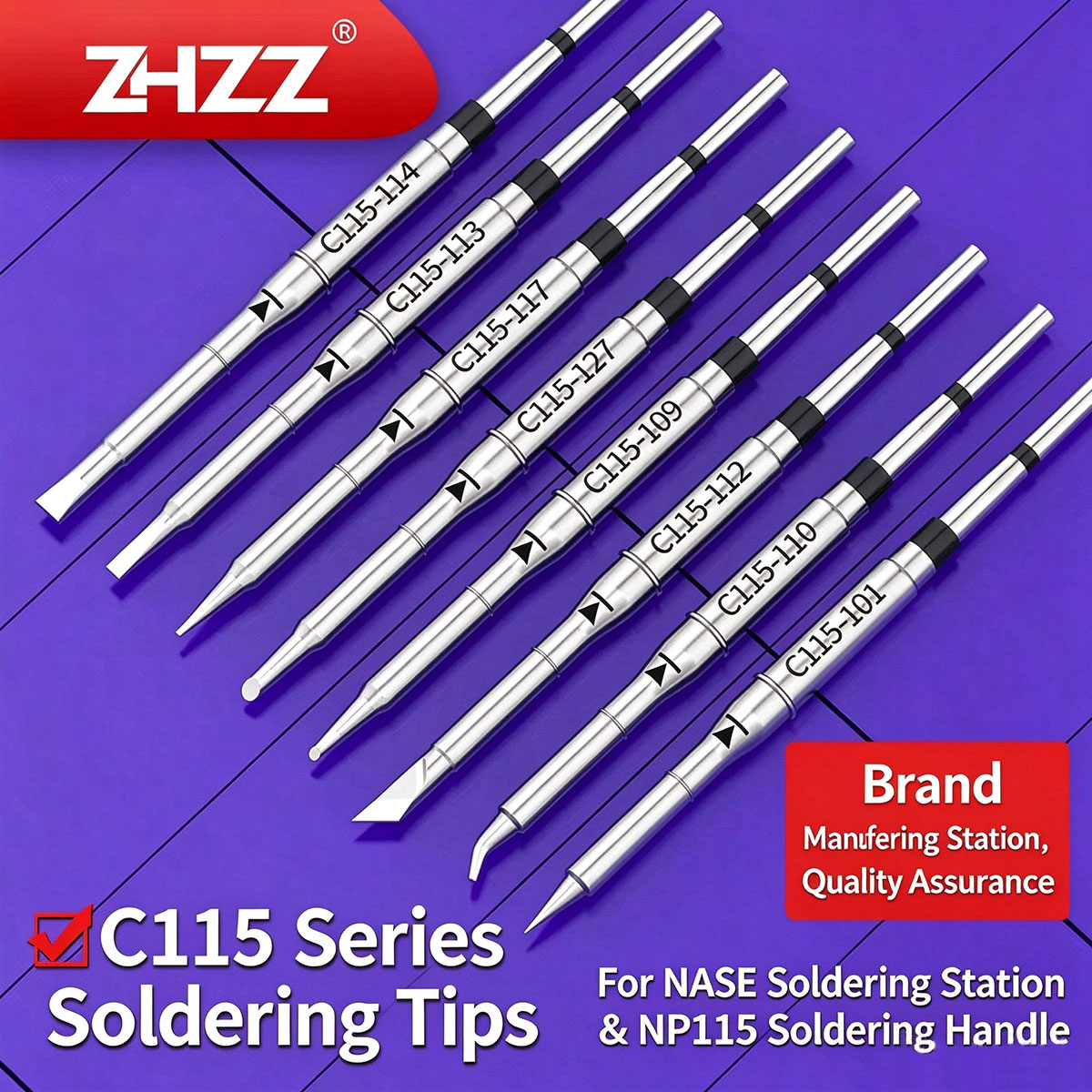 Pontas de ferro de solda C115  - C115 Nano Soldering Iron Station avaliação e preço