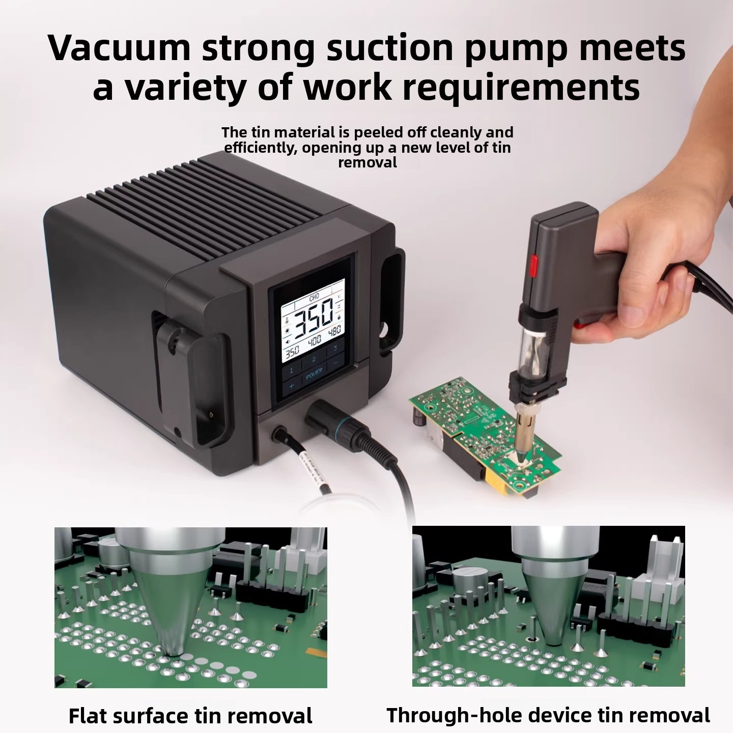 Bomba Desoldadora Elétrica 200 - Desoldering Pump Electric Vacuum Station avaliação e preço